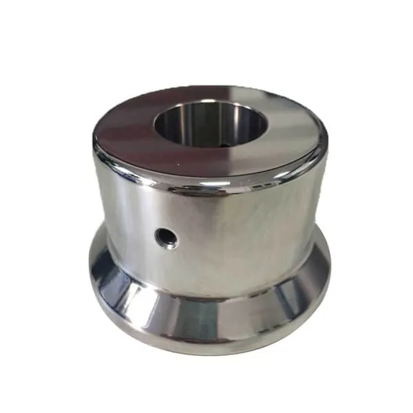 Polished metal finish