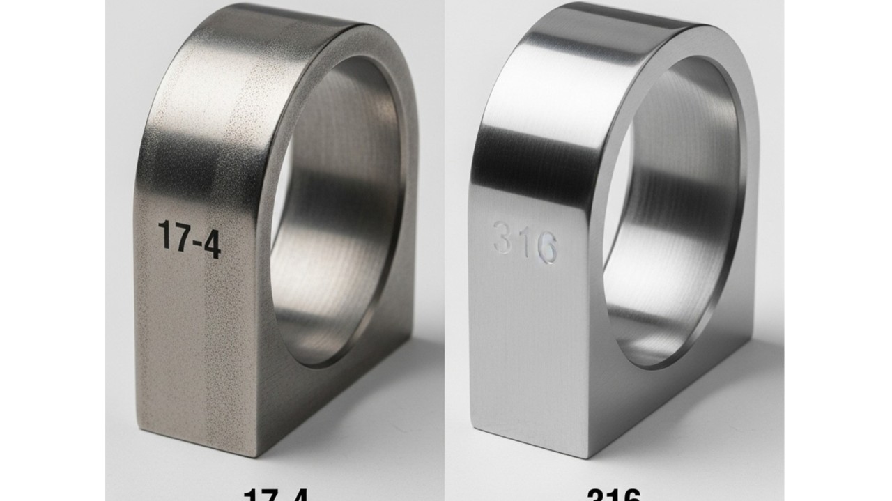 17 4 stainless steel vs 316 manufacturing