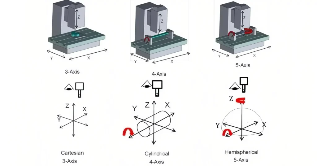 3 axis vs 5 axis cnc manufacturing