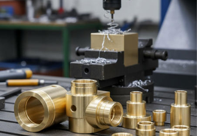 3d print brass CNC Parts