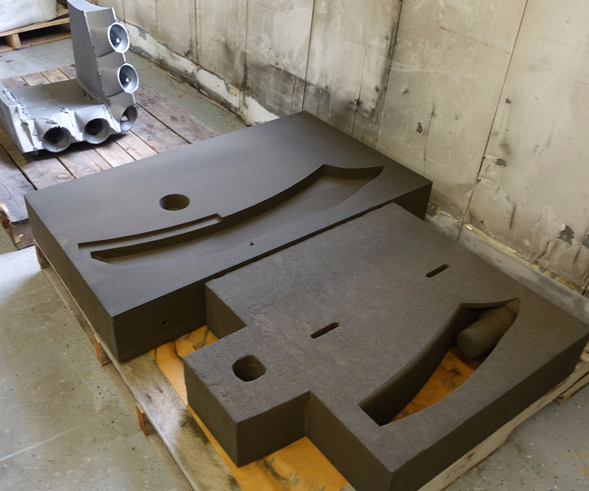 3d printed sand molds manufacturing
