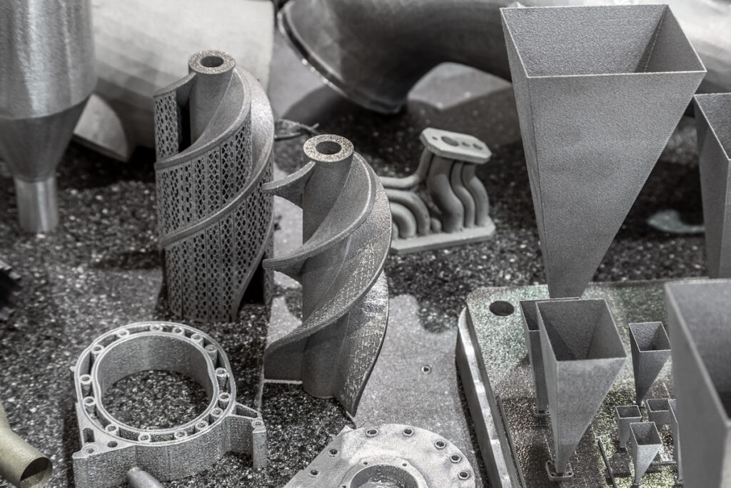3d printing of metal components CNC Parts