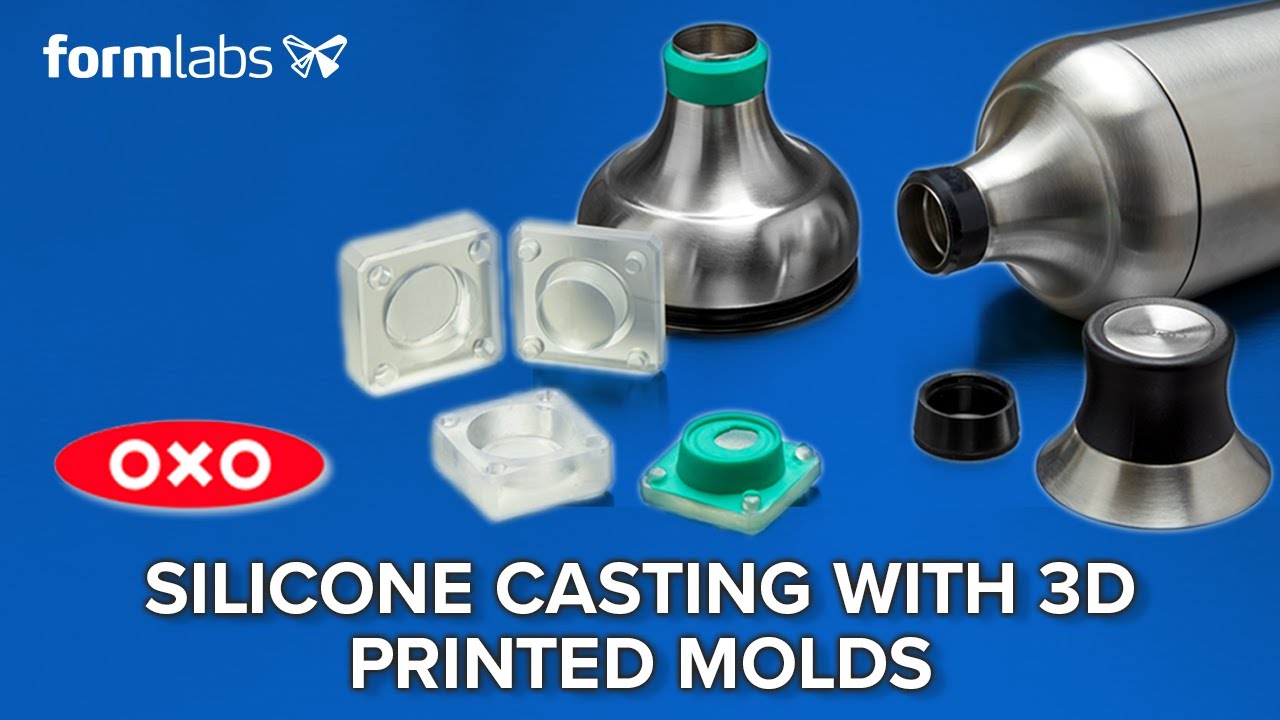 3d printing silicone mold manufacturing