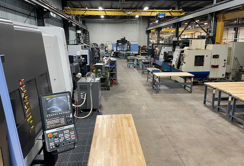 as9100 machine shop manufacturing