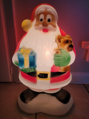 black blow mold santa CNC Parts