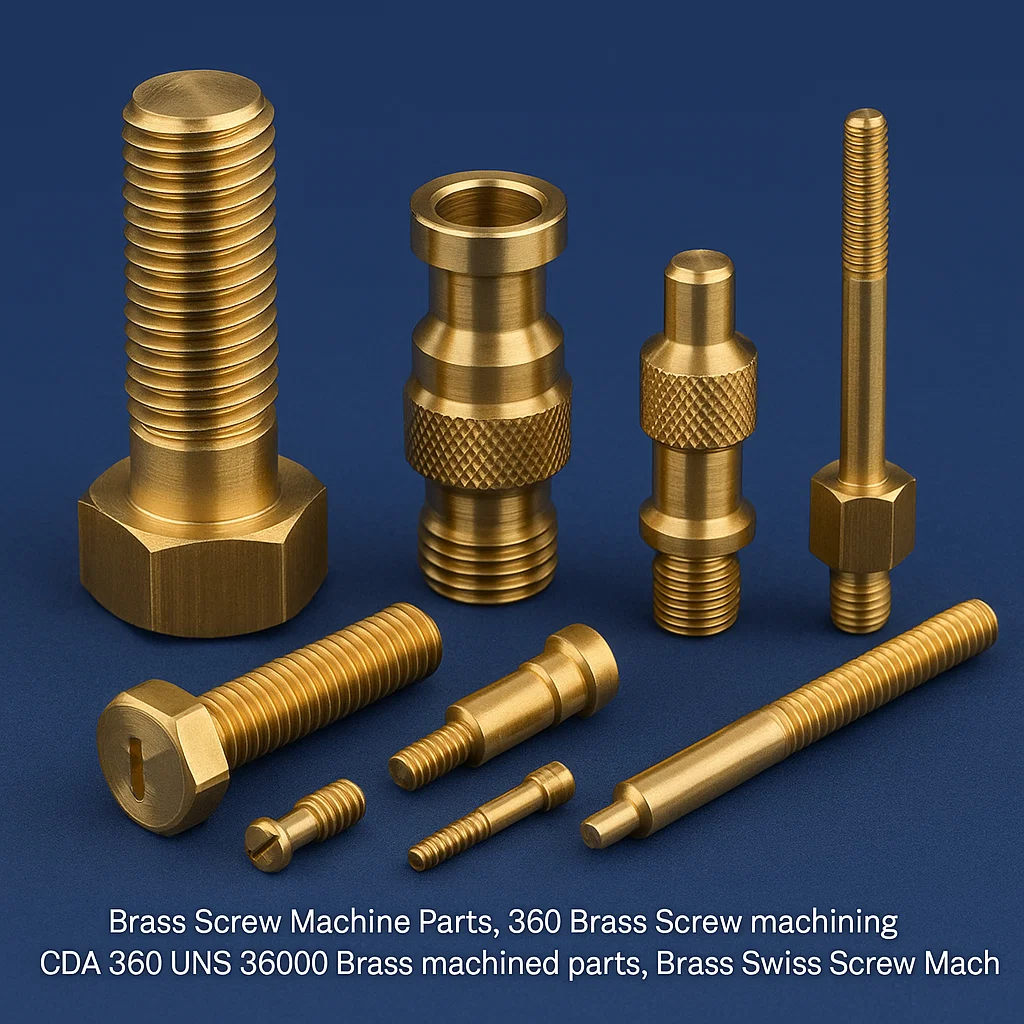 brass screw machine parts manufacturing
