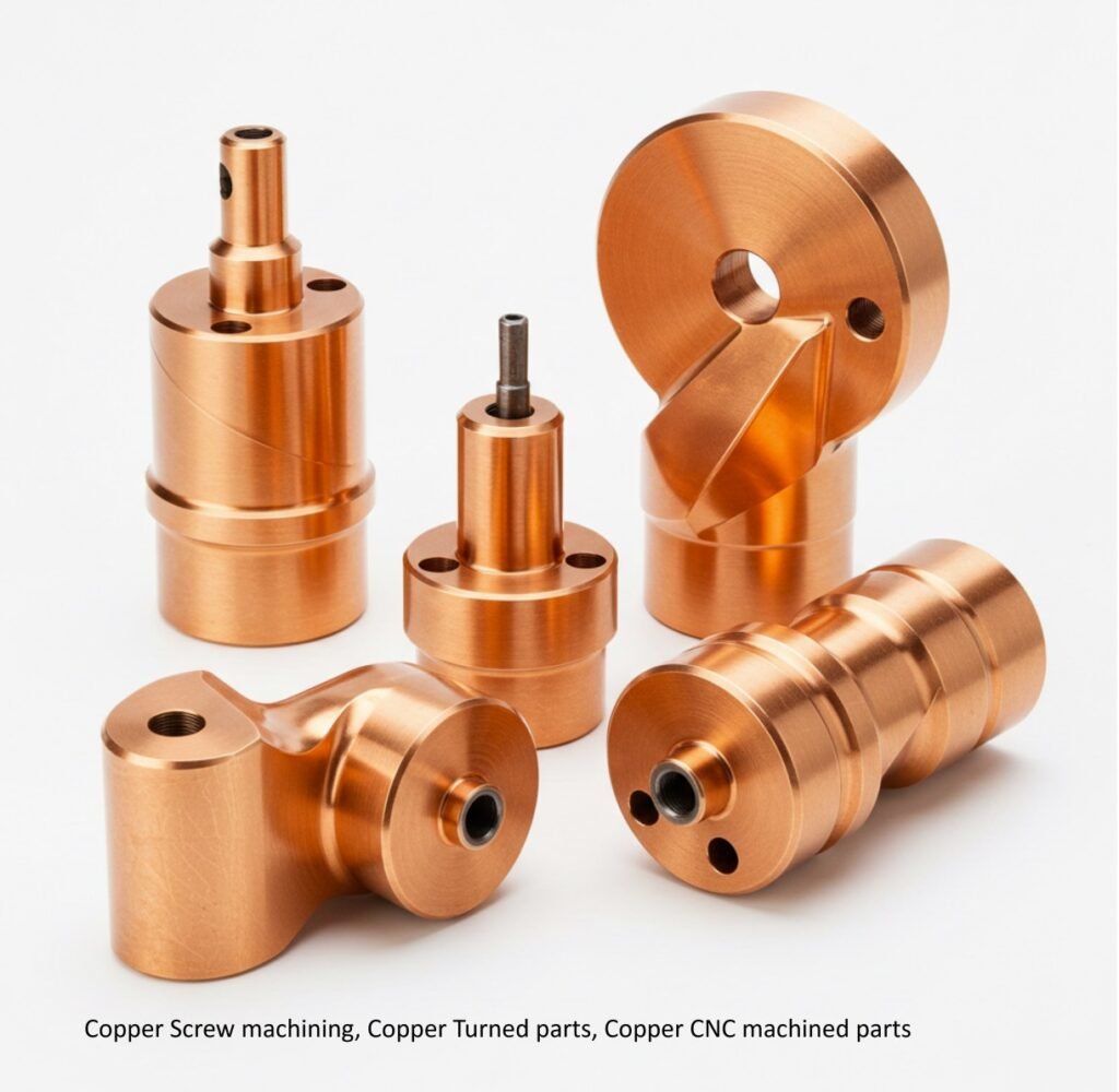 copper parts CNC Parts