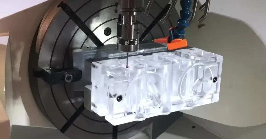 custom molded plexiglass CNC Parts