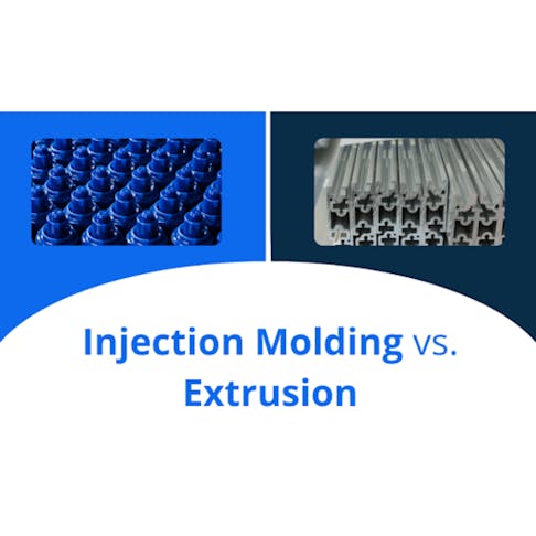 extrusion moulding vs injection moulding manufacturing