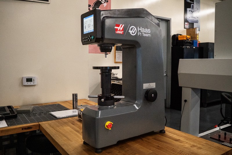 hardness tester for steel manufacturing