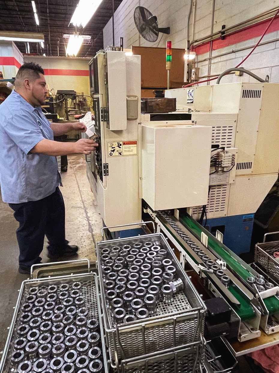 high volume machine shop manufacturing