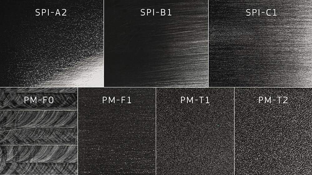 injection molding surface finish CNC Parts