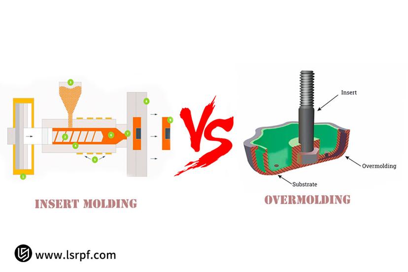 insert mold vs overmold CNC Parts