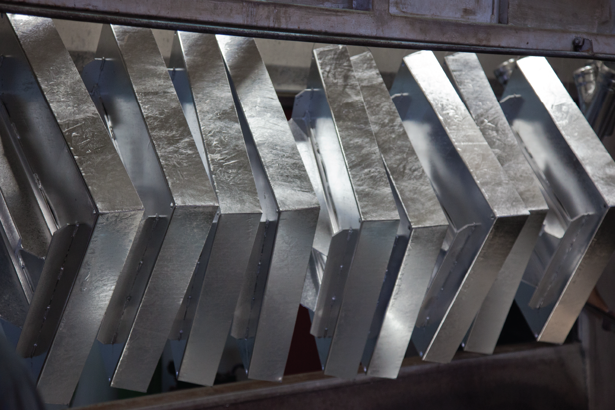 large galvanized sheet metal manufacturing