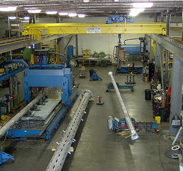 large metal fabrication manufacturing