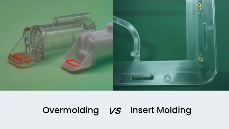 overmolding vs insert molding manufacturing