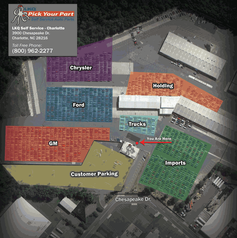 pick your part durham car parts CNC Parts