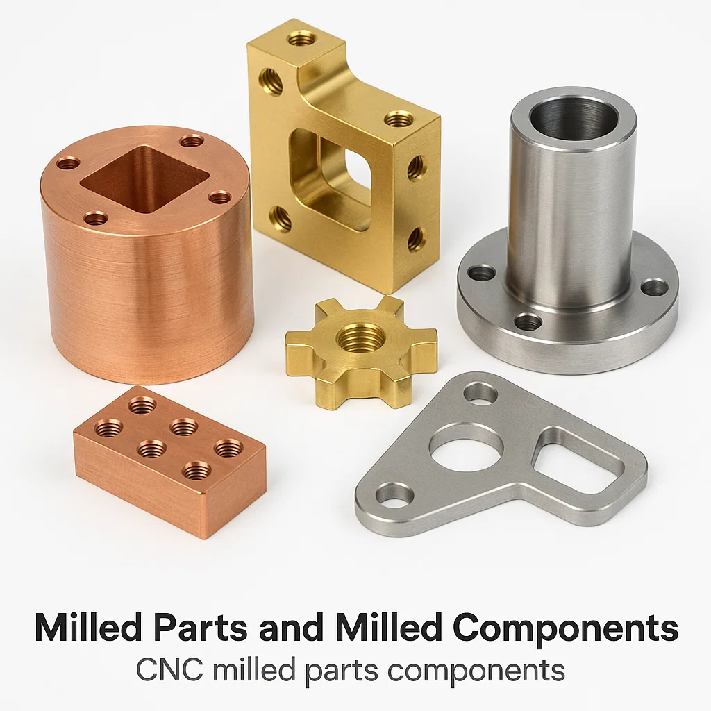 precision milled parts manufacturing