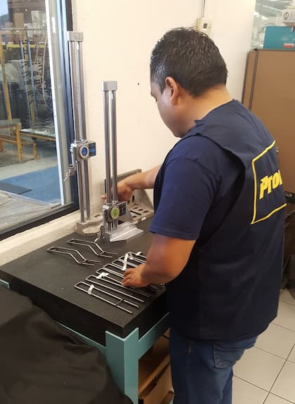 pronto process service manufacturing