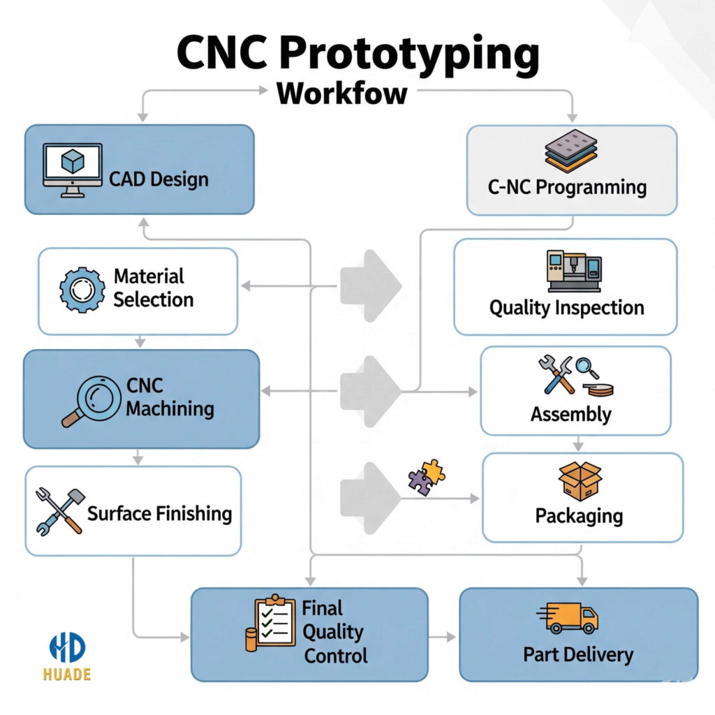 prototype to cad comparison manufacturing