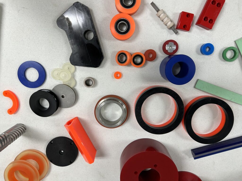 rubber overmolding CNC Parts