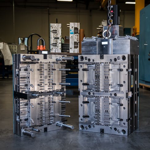 runner injection moulding CNC Parts