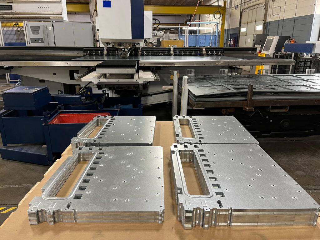 sheet metal punching machine CNC Parts