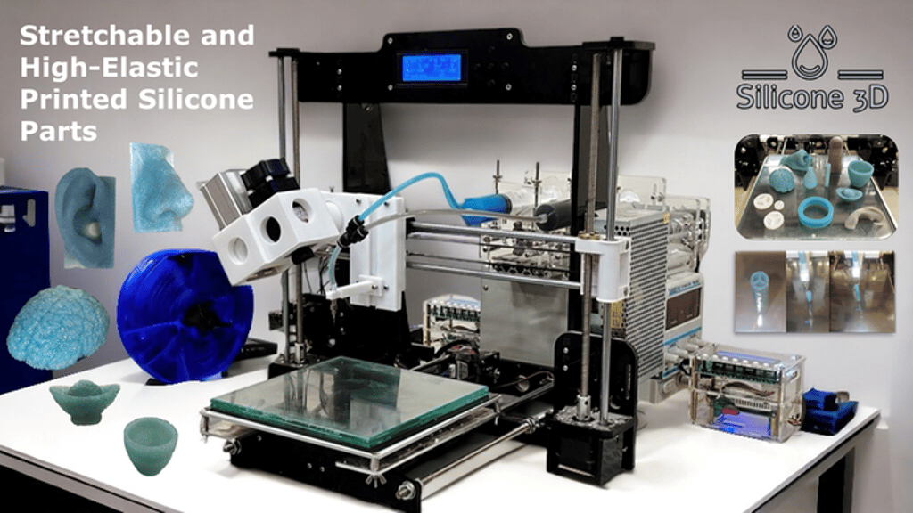 silicone 3d printing service manufacturing