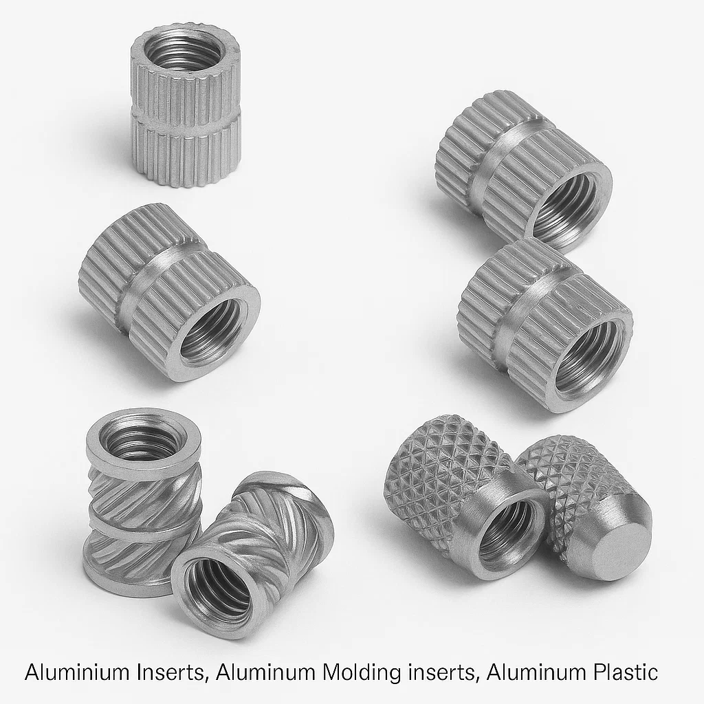 threaded inserts for plastic molding manufacturing
