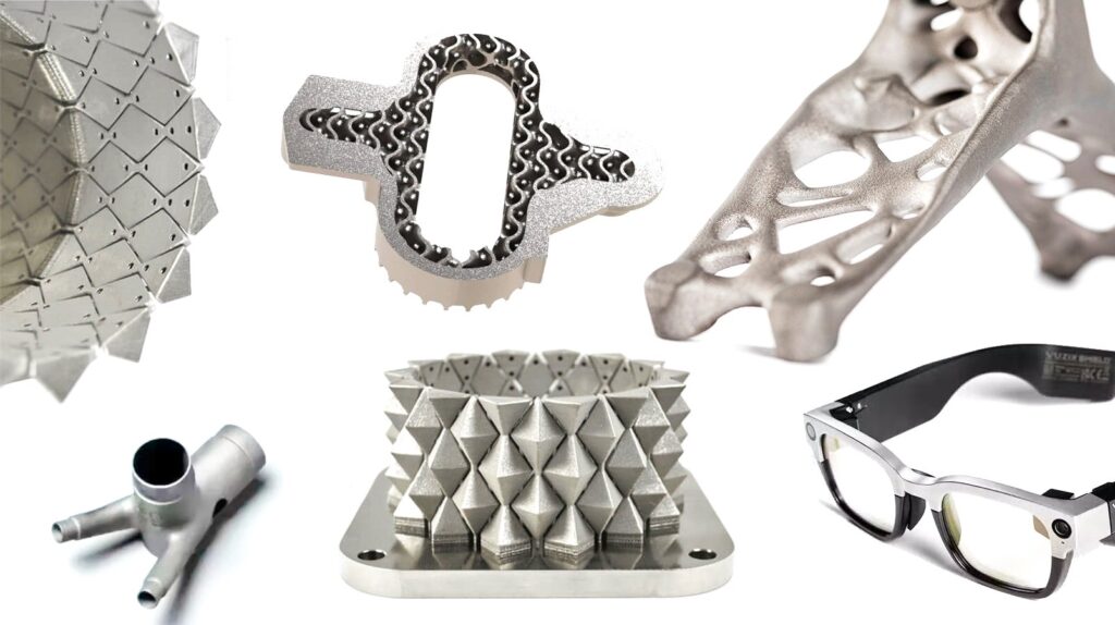 titanium 3d printing service CNC Parts