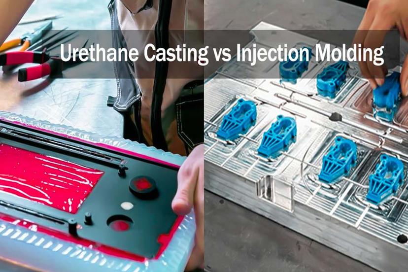 urethane casting vs injection molding manufacturing