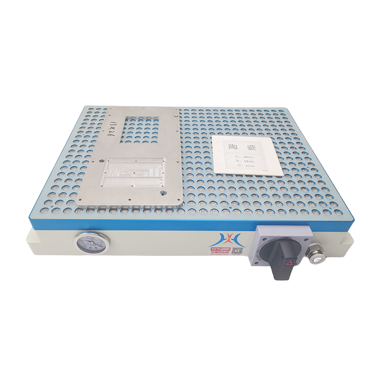 vacuum plate for machining manufacturing